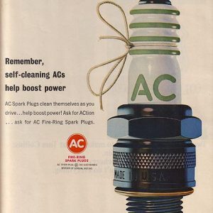 AC Spark Plugs Ad July 1964