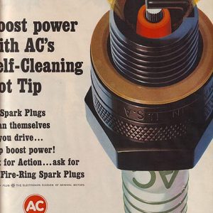 AC Spark Plugs Ad March 1965