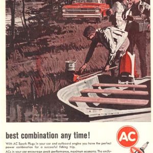 AC Spark Plugs Ad May 1963