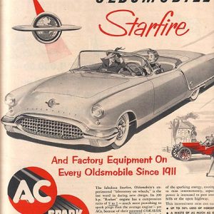 AC Spark Plugs Ad October 1953