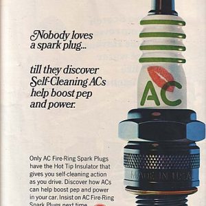 AC Spark Plugs Ad September 1966