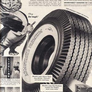 Armstrong Tires Ad 1953