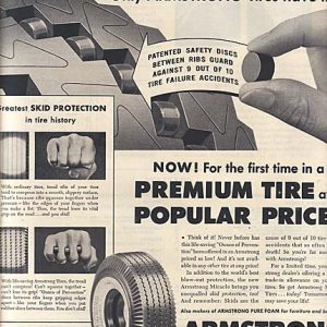 Armstrong Tires Ad 1954