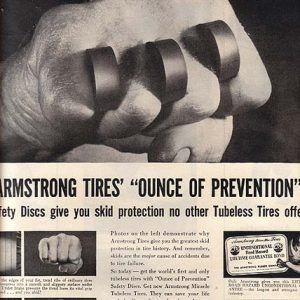 Armstrong Tires Ad 1955