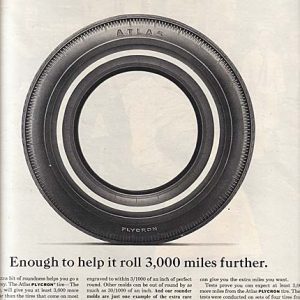 Atlas Tires Ad 1966