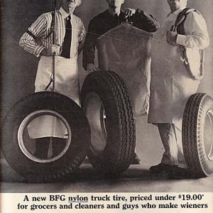 BF Goodrich Tires Ad 1964