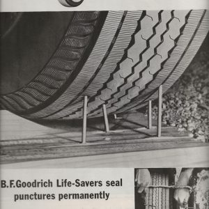 BF Goodrich Tires Ad July 1958