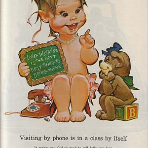 Bell Telephone Ad September 1963
