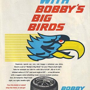 Bobby Unser Tires Ad 1973