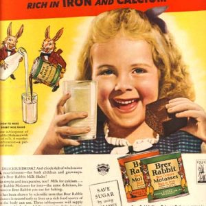 Brer Rabbit Molasses Ad 1942