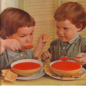 Campbell's Soup Ad 1960