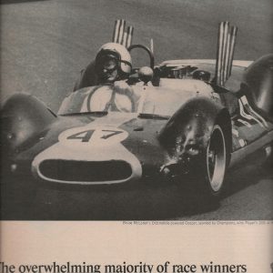 Champion Spark Plugs Ad November 1964