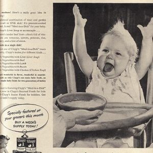 Clapp's Baby Food Ad 1947