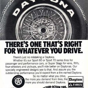 Dayton Tires Ad 1978