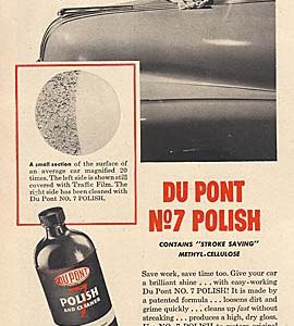 Du Pont Car Polish Ad 1948