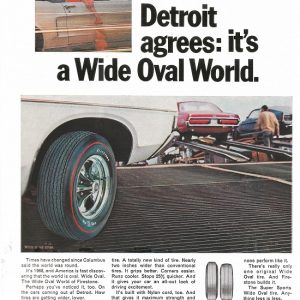 Firestone Tires Ad July 1968