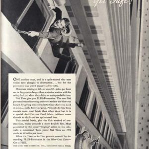 Fisk Tires Ad 1937