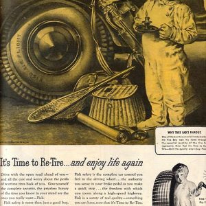 Fisk Tires Ad June 1946