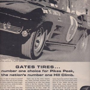 Gates Tires Ad 1966