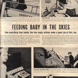 Gerber Baby Food Ad 1944
