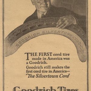 Goodrich Tires Ad 1920