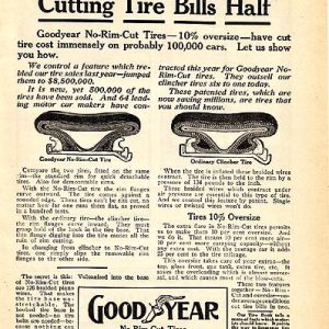 Goodyear Tires Ad 1911