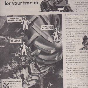 Goodyear Tires Ad 1940