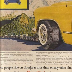 Goodyear Tires Ad 1953