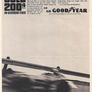 Goodyear Tires Ad 1964