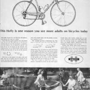 Huffy Bicycle Ad 1965
