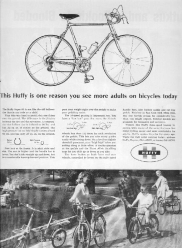 Huffy Bicycle Ad 1965