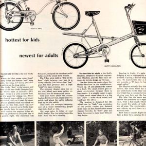 Huffy Bicycle Ad 1966
