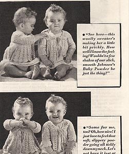 Johnson & Johnson Baby Powder Ad 1936