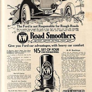 K-W Road Smoothers Ad 1915