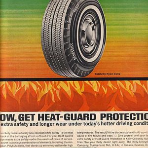 Kelly-Springfield Tires Ad 1963