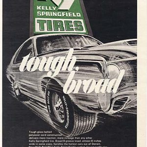 Kelly-Springfield Tires Ad 1970