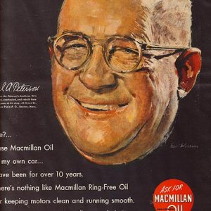 Macmillan Oil Ad 1948