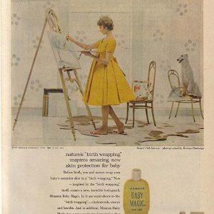 Mennen Baby Magic Ad 1959