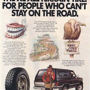 Michelin Tires Ad 1987