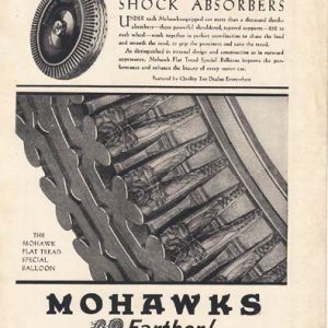 Mohawk Tires Ad 1930