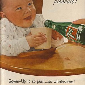 Seven-Up Ad 1956