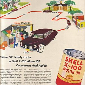 Shell Oil Ad 1949