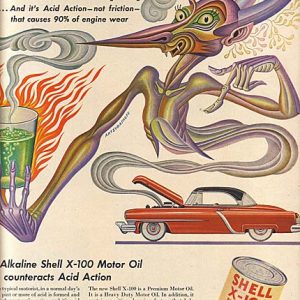 Shell Oil Ad 1952