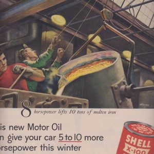 Shell Oil Ad 1956