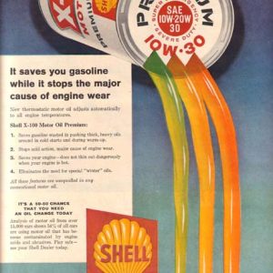 Shell Oil Ad 1958