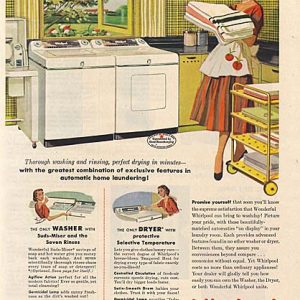 Whirlpool Washing Machine Ad 1952