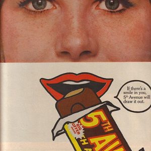5th Avenue Candy Ad 1965