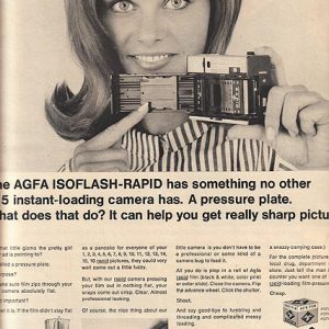 Agfa Camera Ad 1965