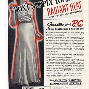 American Radiator Company Ad 1937