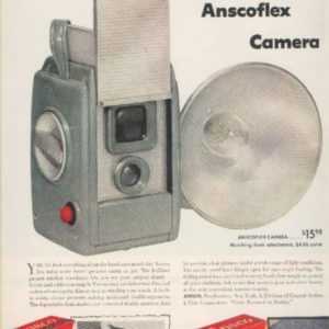 Ansco Camera Ad 1955